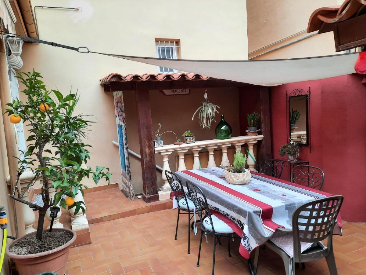 Ferienwohnung Les Violettes Menton Exterior foto