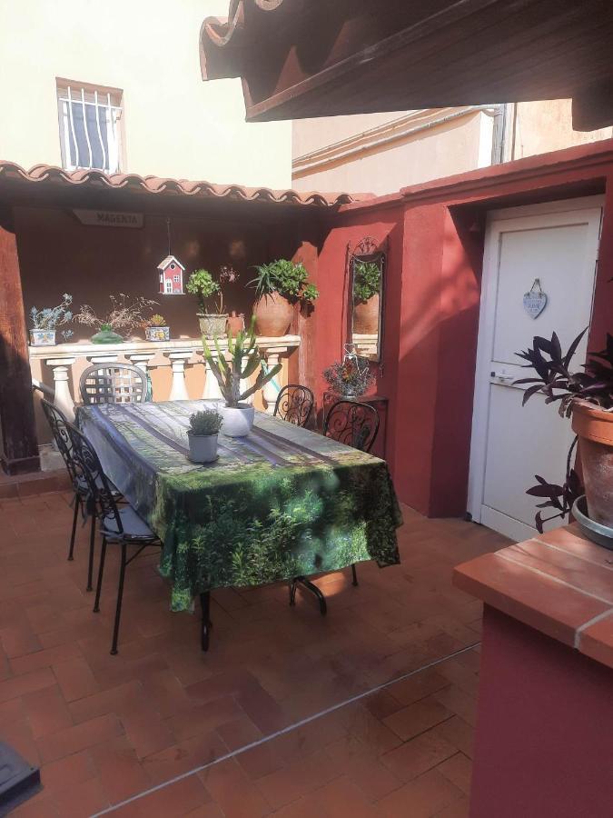 Ferienwohnung Les Violettes Menton Exterior foto